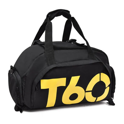 Duffel Gym Bag with Shoe Compartment – Sport & Travel Backpack for Men & Women